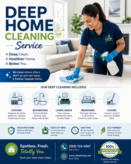 Deep Home Cleaning Service